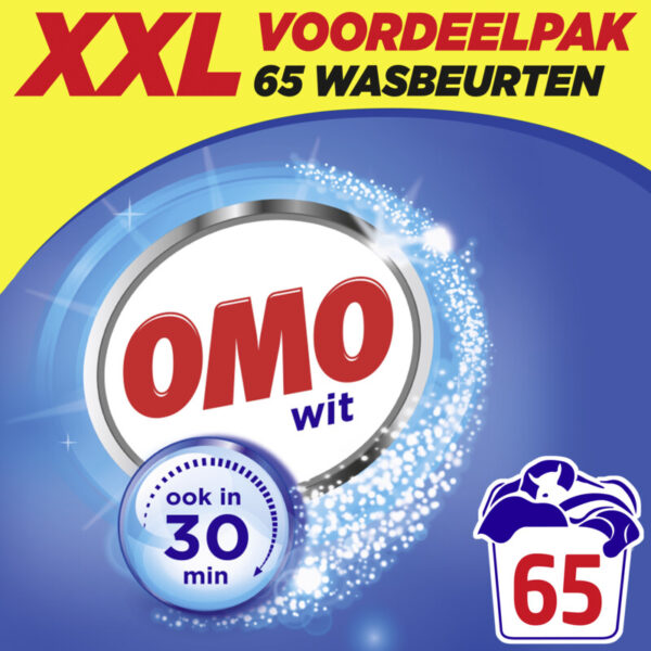 Omo Poeder Wasmiddel Wit XXL - Albert Heijn