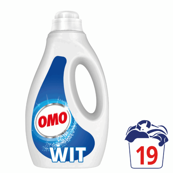 Omo Semi geconcentreerd wit 19 sc - PLUS