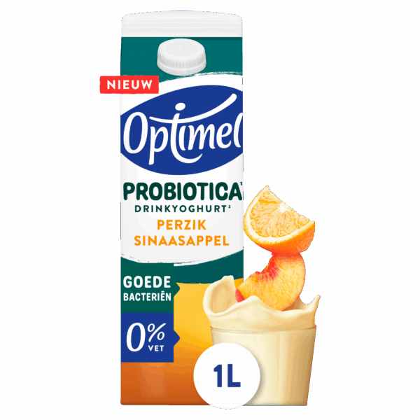 Optimel Probiotica drinkyoghurt Perzik Sinas - PLUS