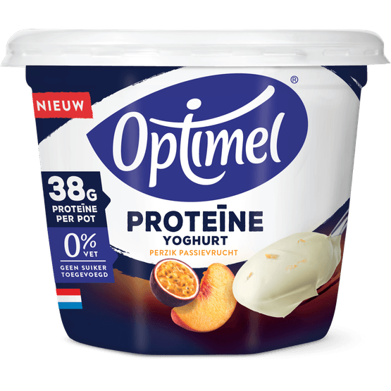 Optimel Yoghurt Griekse stijl perzik passievrucht protein - Dirk