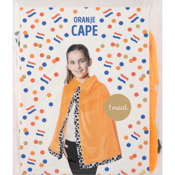 Oranje Cape 1 Maat - JUMBO