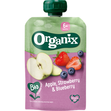 Organix Knijpfruit Appel