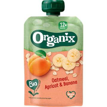 Organix Knijpfruit Havermout