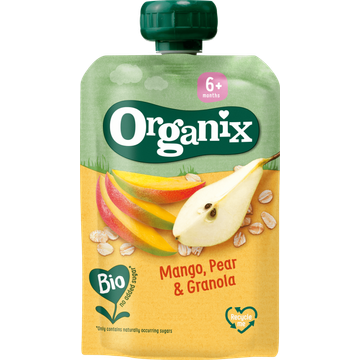 Organix Knijpfruit Mango