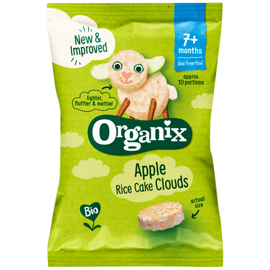 Organix Rijstwafelwolkjes appel - Dirk