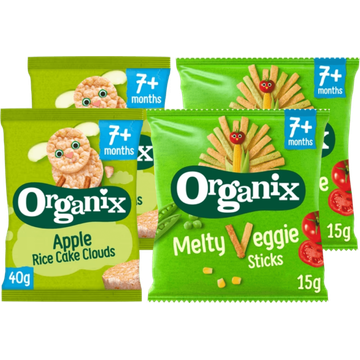 Organix Snacks Pakket 7+m 4 stuks - JUMBO