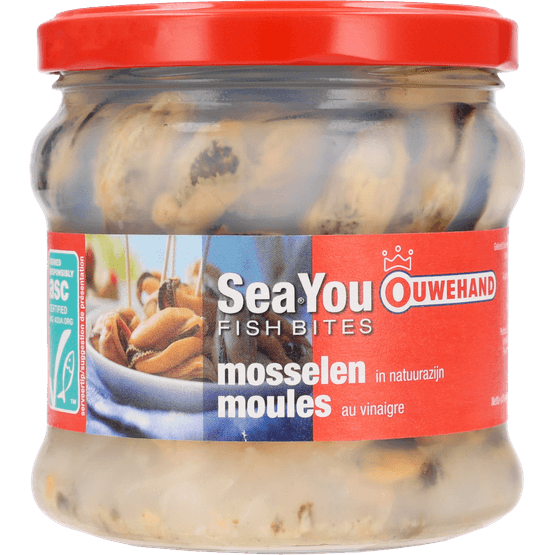 Ouwehand Mosselen in natuurazijn - Dirk