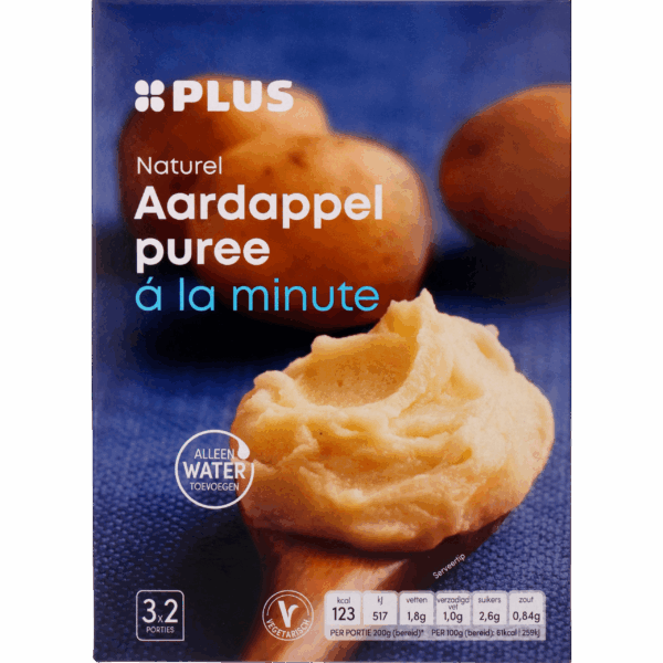 PLUS Aardappelpuree à la minute 3x2 porties - PLUS