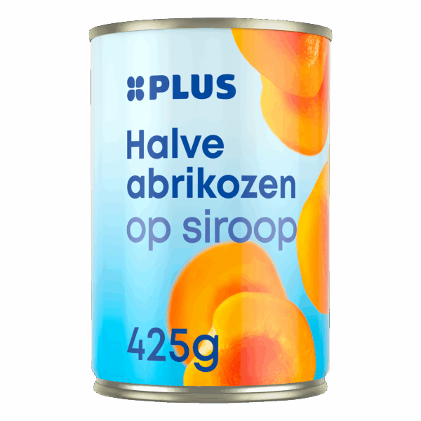 PLUS Abrikozen halve op siroop - PLUS