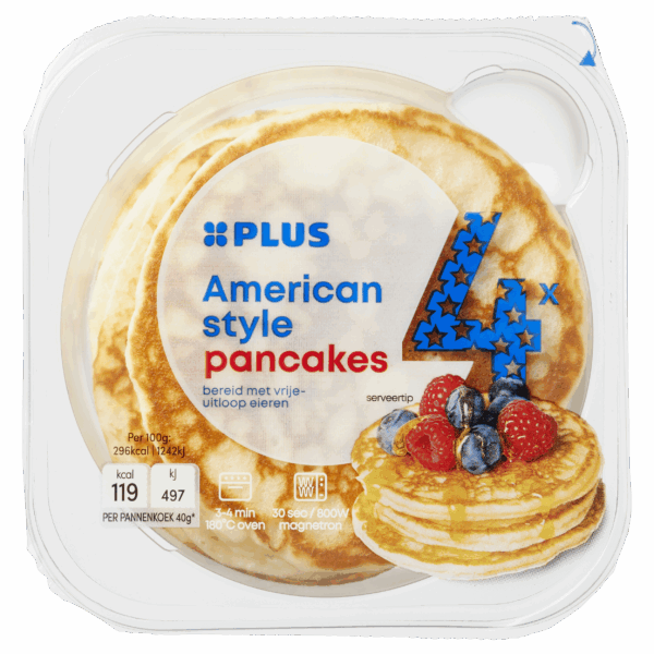 PLUS American pancakes - PLUS