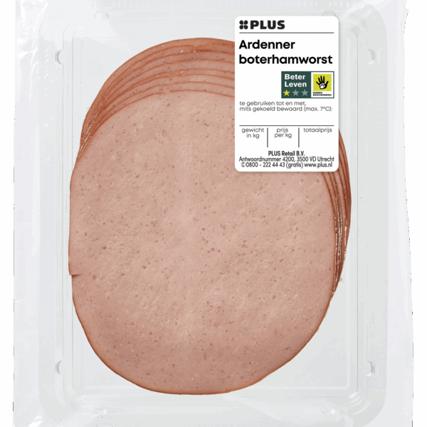PLUS Ardenner boterhamworst - PLUS
