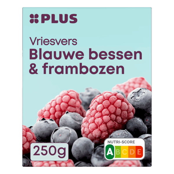 PLUS Blauwe bessen & frambozen - PLUS