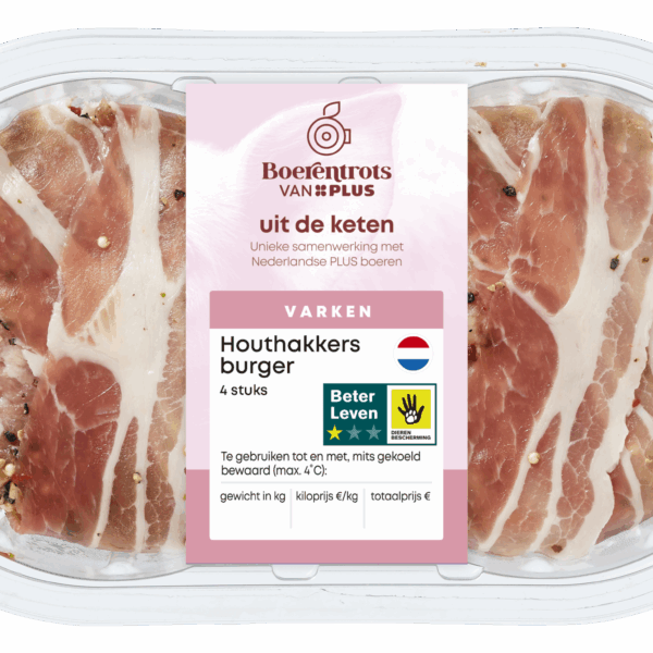 PLUS Boerentrots Houthakkers burger 2st - PLUS