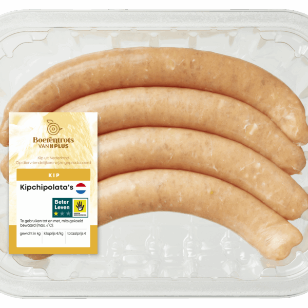 PLUS Boerentrots Kip chipolata's - PLUS