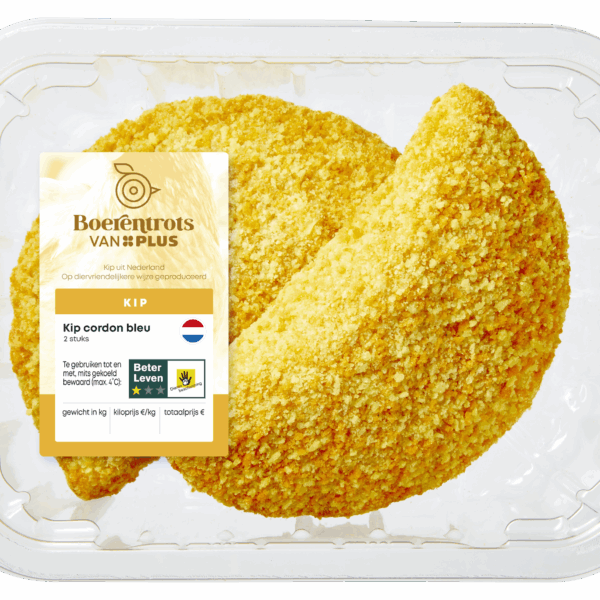PLUS Boerentrots Kip cordon bleu 2st. - PLUS