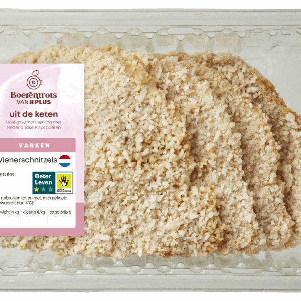 PLUS Boerentrots Wienerschnitzel 4st - PLUS
