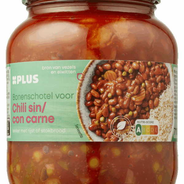 PLUS Bonenschotel Chili con Carne - PLUS