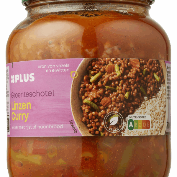 PLUS Bonenschotel Linzencurry - PLUS