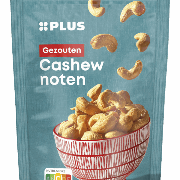PLUS Cashewnoten gezouten - PLUS
