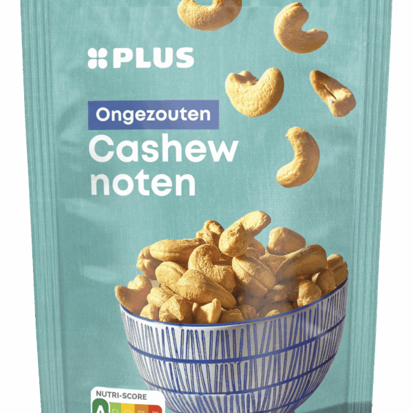 PLUS Cashewnoten ongezouten - PLUS