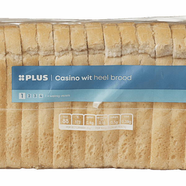 PLUS Casino wit heel - PLUS