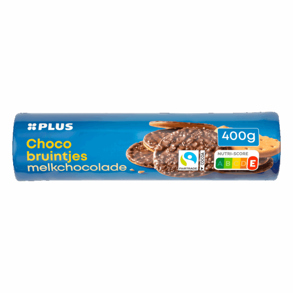 PLUS Chocobruintjes melk Fairtrade - PLUS