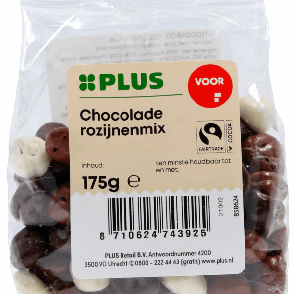 PLUS Chocolade rozijnenmix - PLUS