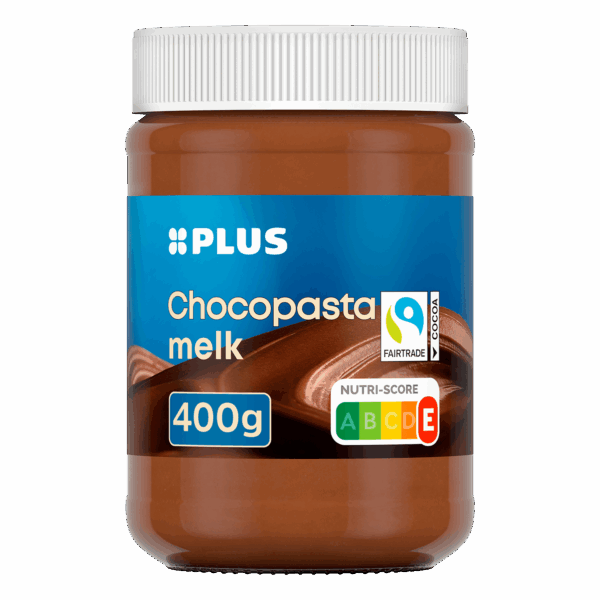 PLUS Chocopasta melk Fairtrade - PLUS