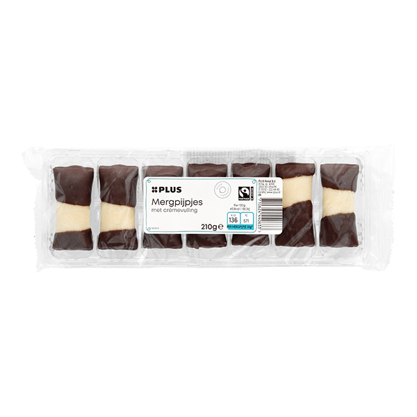 PLUS Crème mergpijpjes - PLUS