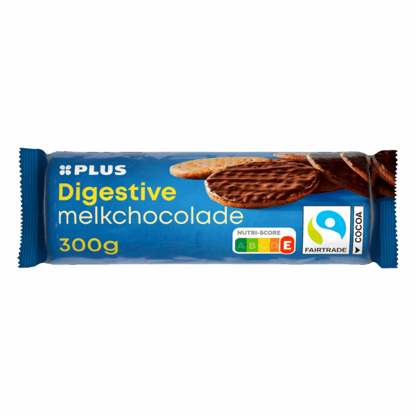 PLUS Digestive Melk Fairtrade - PLUS