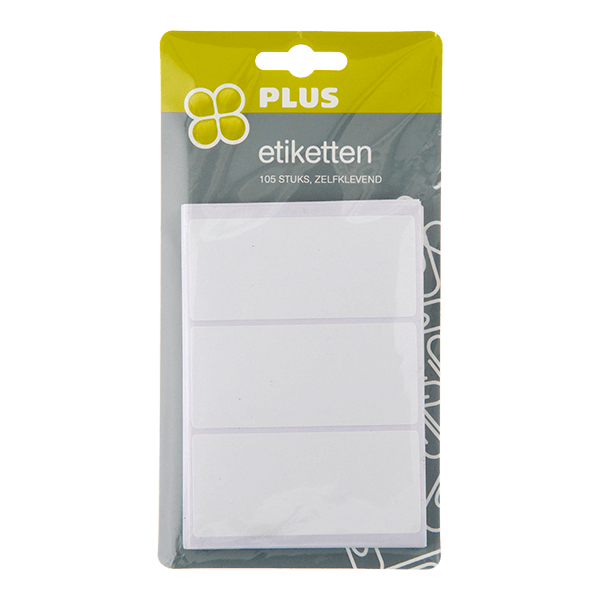 PLUS Etiketten zelfklevend FSC - PLUS