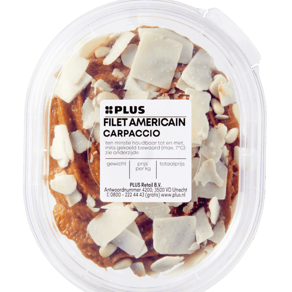 PLUS Filet americain carpaccio - PLUS