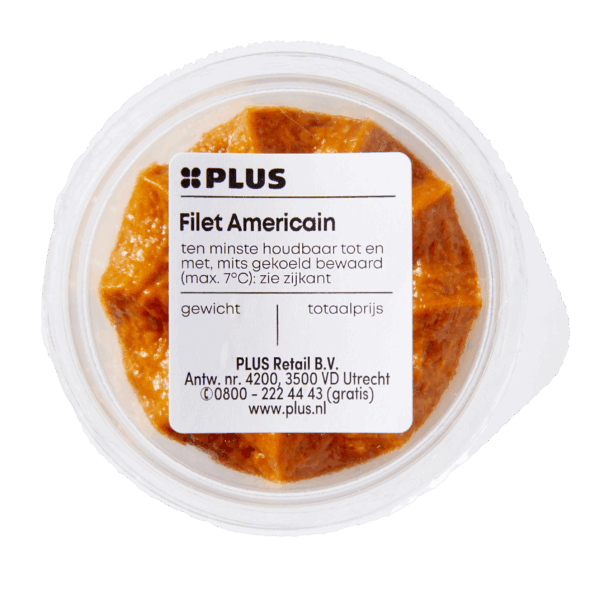 PLUS Filet americain cup - PLUS