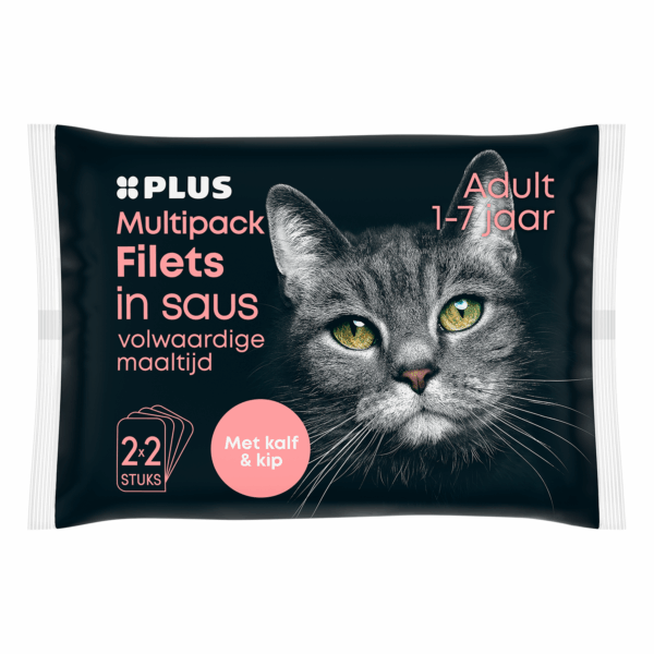 PLUS Filet in saus kip & kalf - PLUS