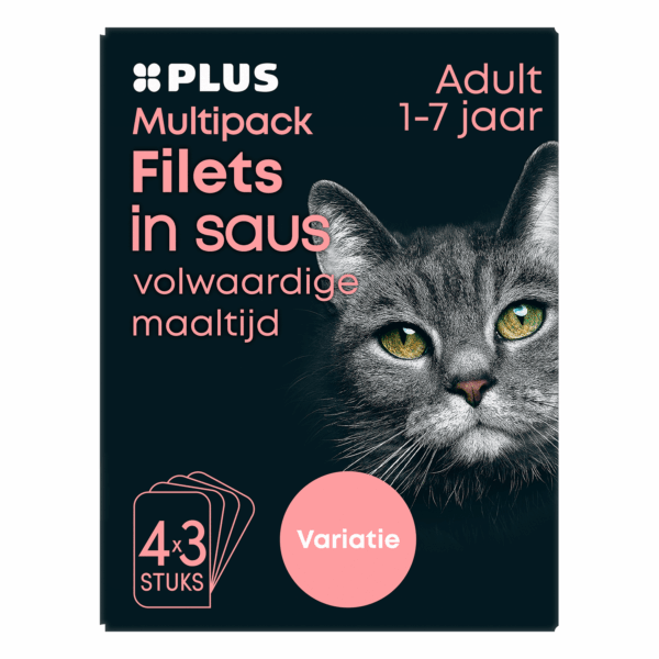 PLUS Filets in saus kip & vlees multipack - PLUS