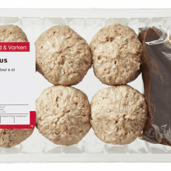 PLUS Gehaktbal met jus 6 st. - PLUS