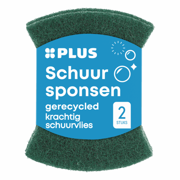 PLUS Gerecyclede Schuursponsen Krassend - PLUS