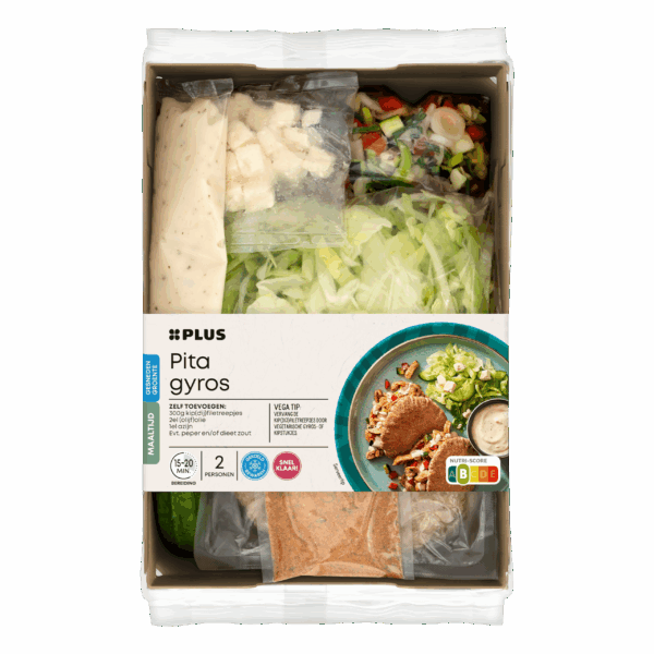 PLUS Gesneden verspakket Pita Gyros - PLUS