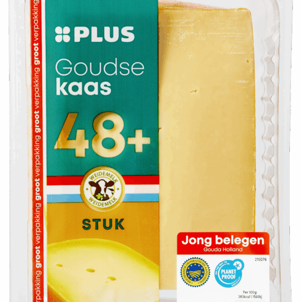 PLUS Goudse jong belegen 48+ stuk - PLUS