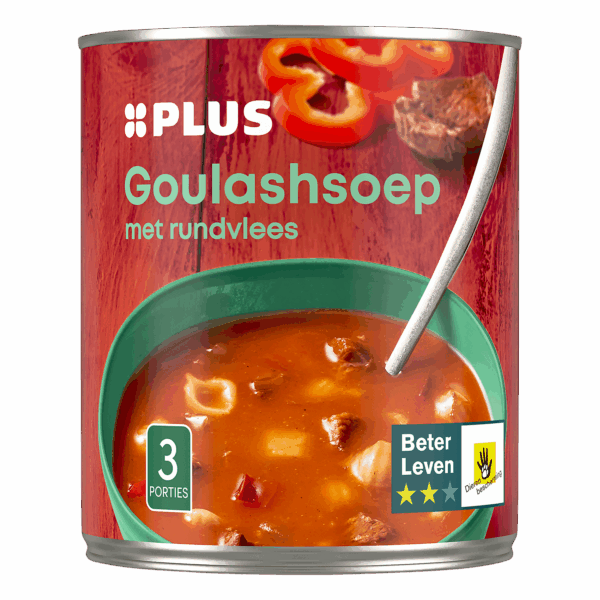 PLUS Goulashsoep BLK 2 ster - PLUS