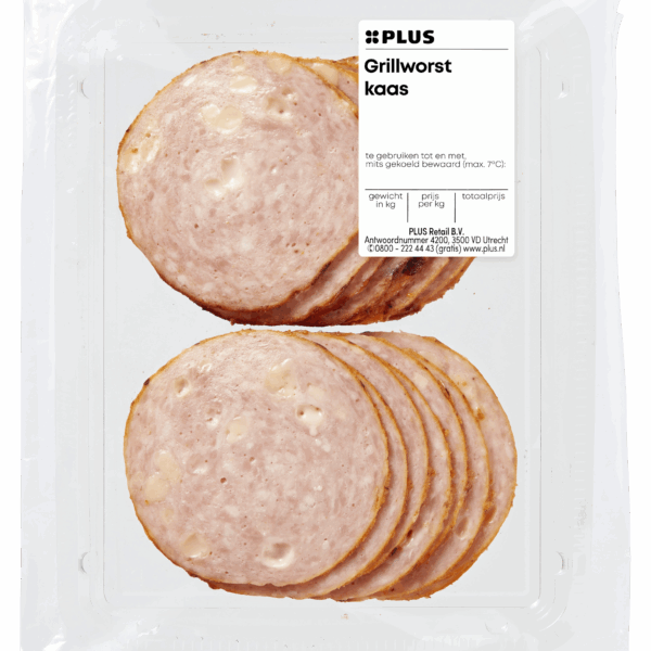 PLUS Grillworst kaas - PLUS