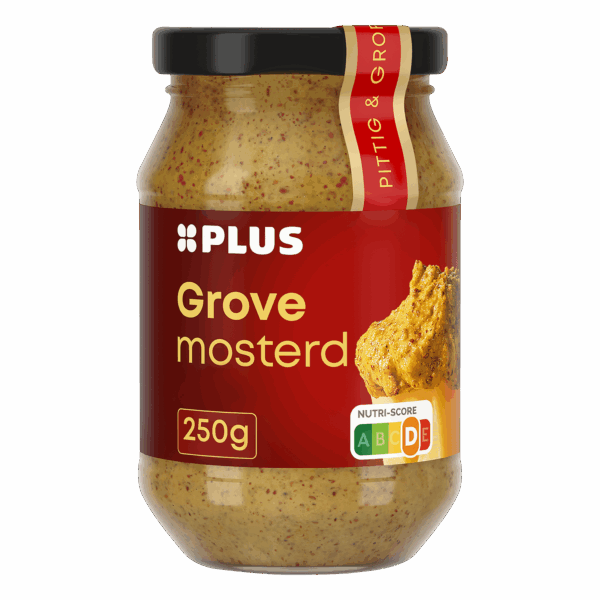 PLUS Grove mosterd - PLUS