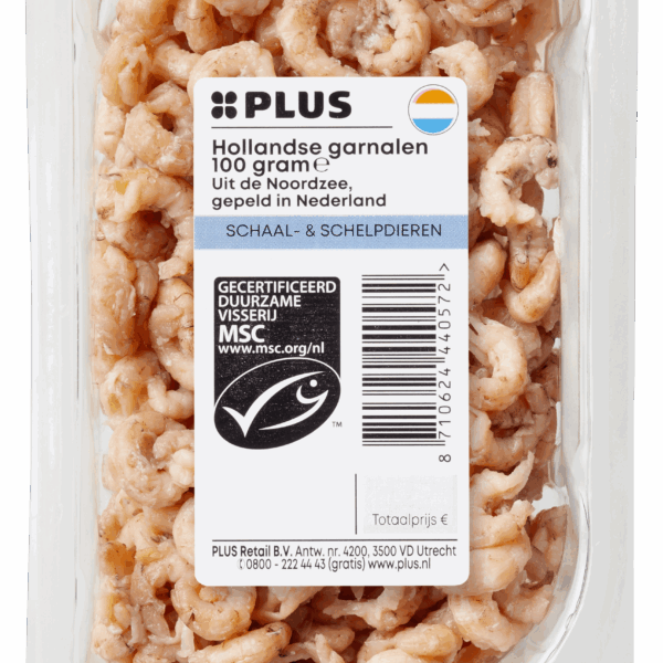 PLUS Hollandse gepelde garnalen - PLUS