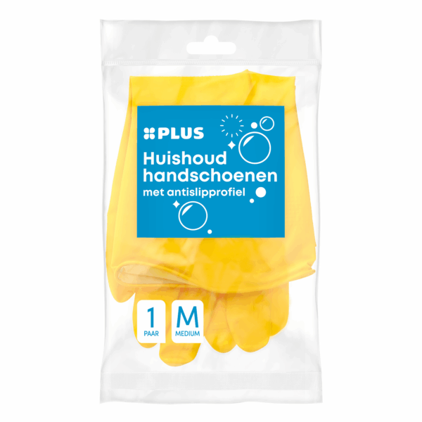 PLUS Huishoudhandschoenen Medium - PLUS