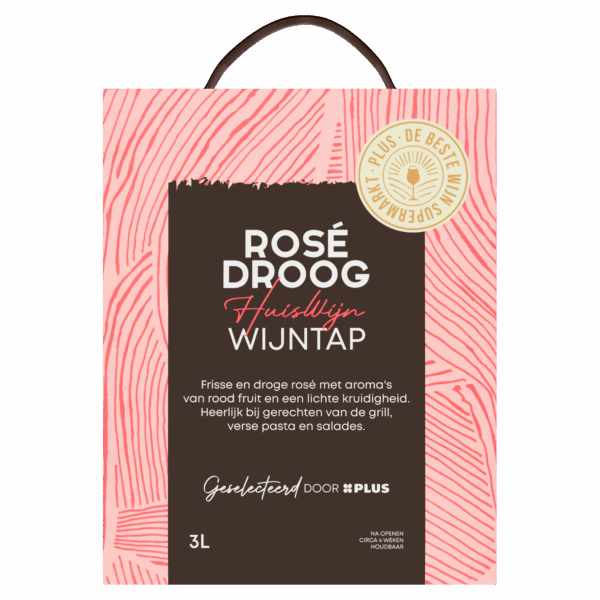 PLUS Huiswijn Rosé droog wijntap - PLUS
