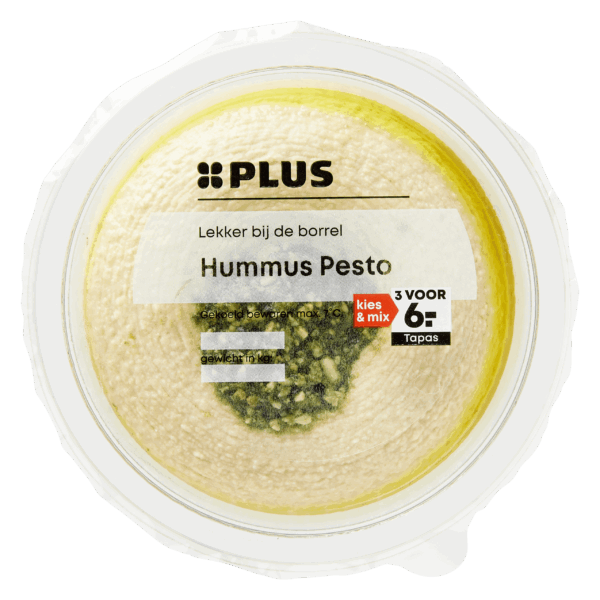 PLUS Hummus pesto - PLUS