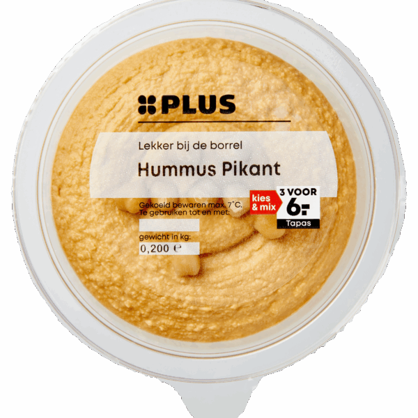 PLUS Hummus pikant - PLUS