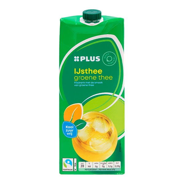 PLUS IJsthee groene thee Fairtrade - PLUS