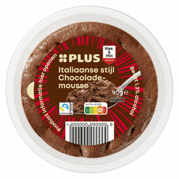 PLUS Italiaanse stijl Chocomousse - PLUS