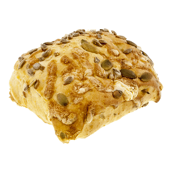 PLUS Kaas-maïsbroodje zon/pompnpit tarw wit - PLUS